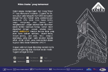  Informasi Perayaan HUT Tugure Ke-34