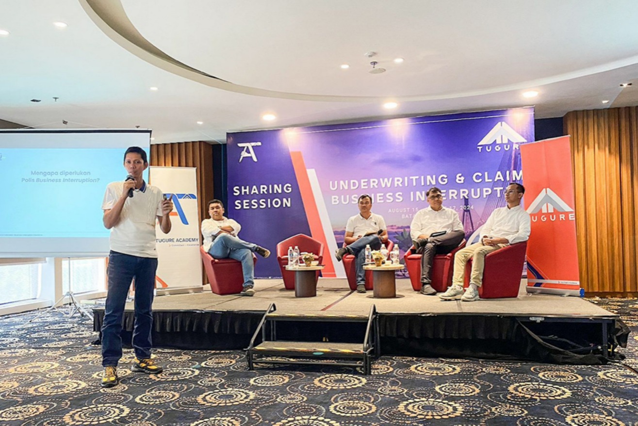 Tugure Discusses the Rising Trend of Business Interruption Claims in Batam Sharing Session