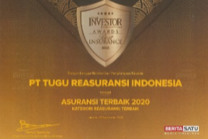Tugure Raih Penghargaan Reasuransi Terbaik dalam Insurance Award 2020