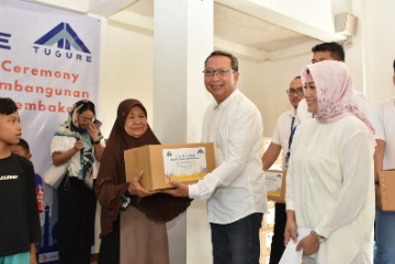 Tugure Bangun Asrama Santri di Tangerang